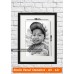 Jasa lukis realis dengan pensil ukuran A3/12R 30x40cm STANDARD